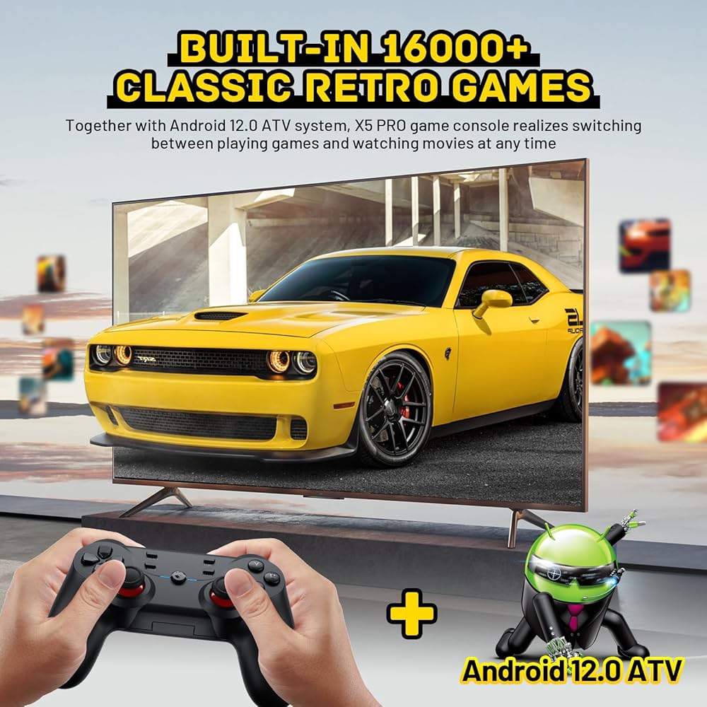 Kinhank Super Console X5 Pro エミュレータ Amazon.com: Kinhank Super Console X5 PRO Retro Game Console